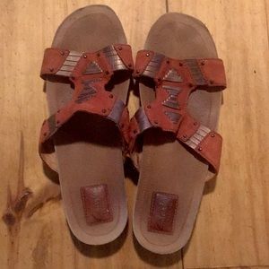 Clark’s Artisian Leather Sandals